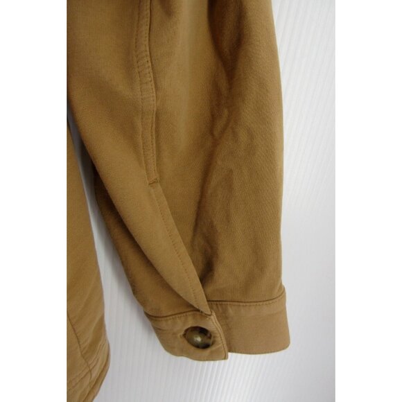 J Jill Jacket Large Shirt Button Up Shacket Stretch Pockets Collared - Picture 3 of 10